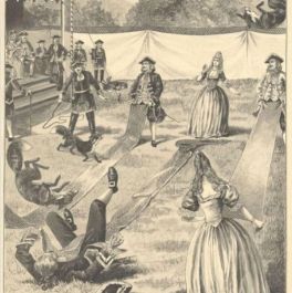 Fuchsprellen war vom 16. bis 18. Jahrhundert ein beliebtes, grausames "Jagdvergnügen".
